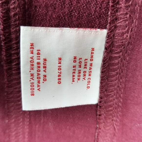 Ruby Rd Irridesent Shacket 14P - Picture 3 of 5